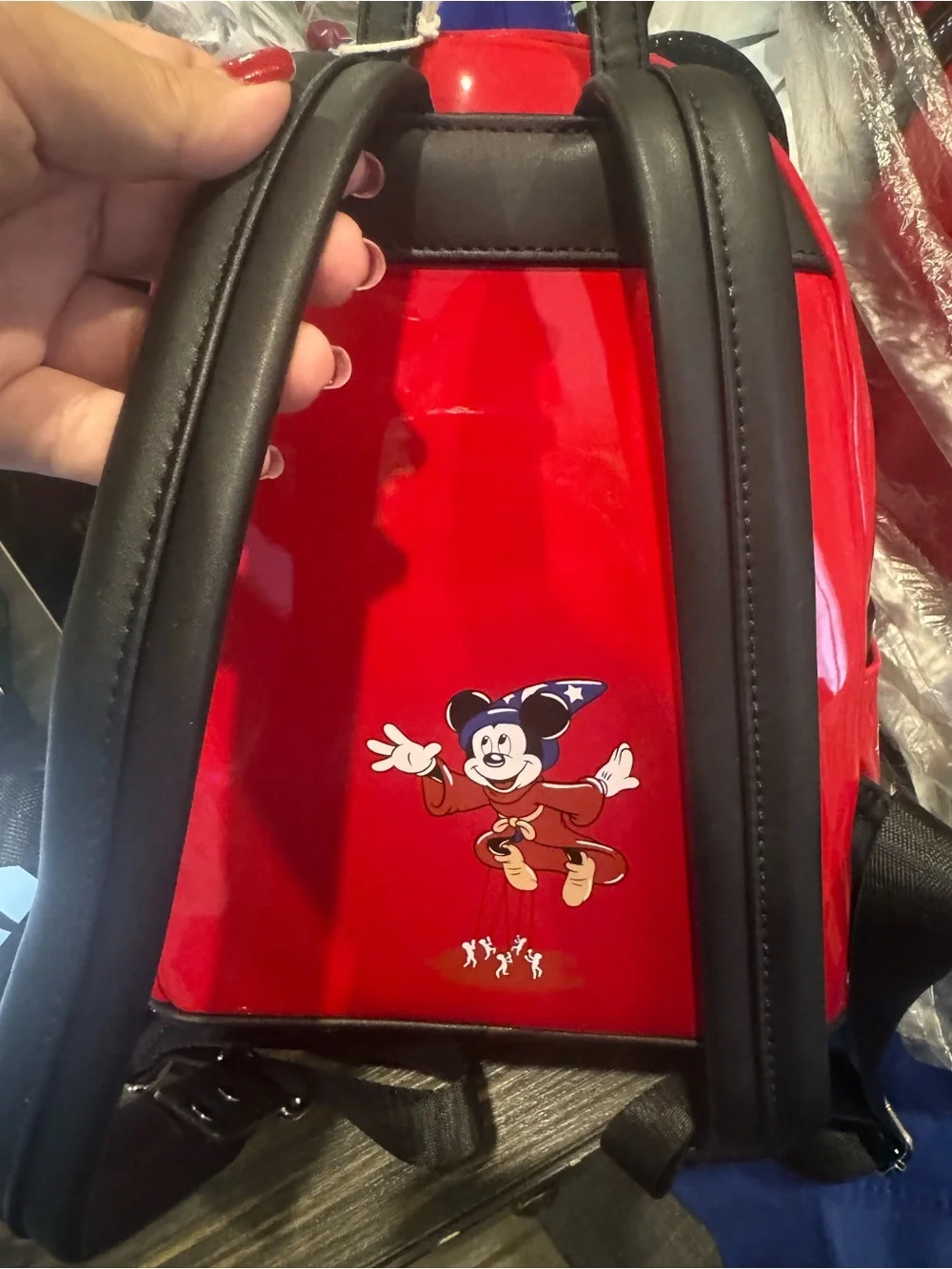 Loungefly Sorcerer Mickey Mouse Mini Backpack Macys exclusive NWT